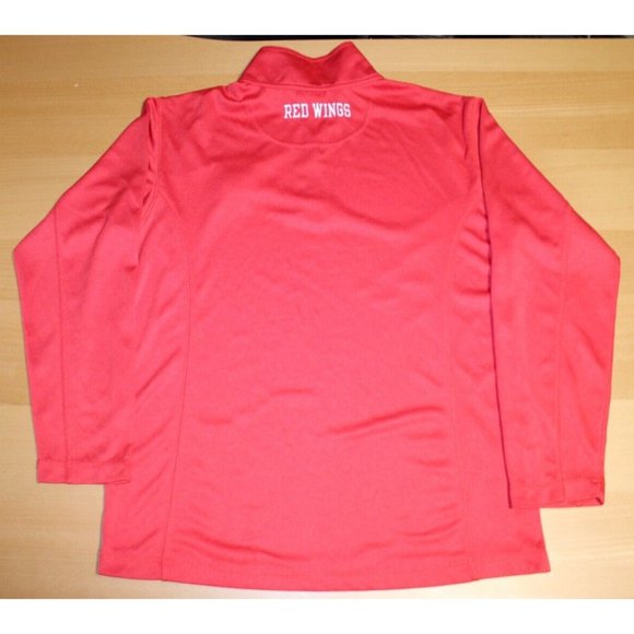 NHL Official Hockey Detroit Red Wings 1/4 Zip Long Sleeve Pullover Small - Picture 4 of 4